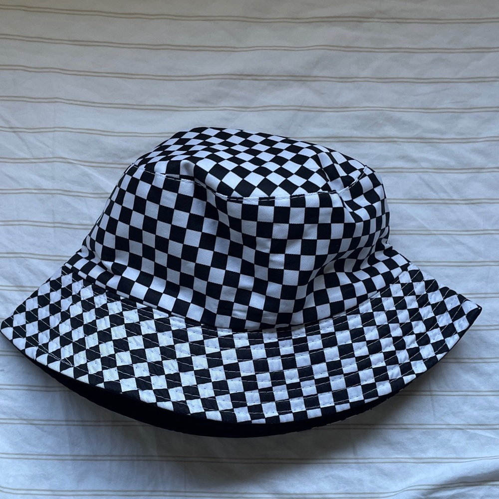 Checkered Bucket Hat